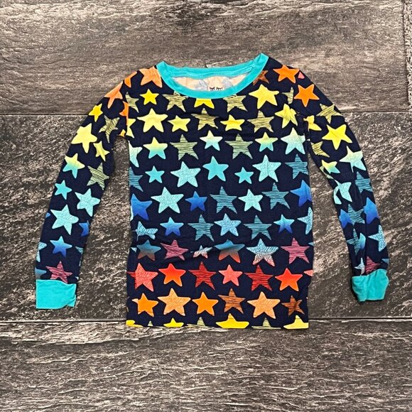Little Sleepies size 4T Shades of Stars two piece bamboo Pajamas - Picture 2 of 4